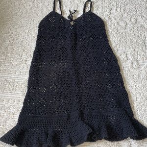 Crochet beach cover up